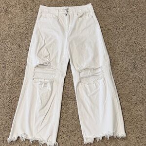 Boutique white jeans